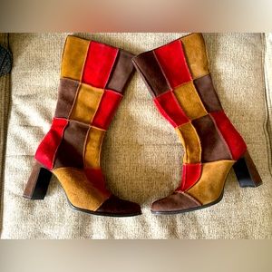 8.5 Prima Patchwork Boots